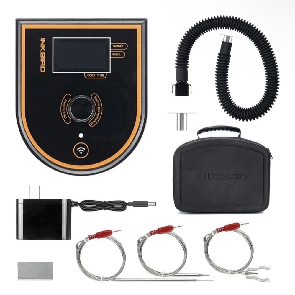 INKBIRD BBQ Bluetooth Smoker Temperature Controlled Fan Kit ISC-007BW Wireless